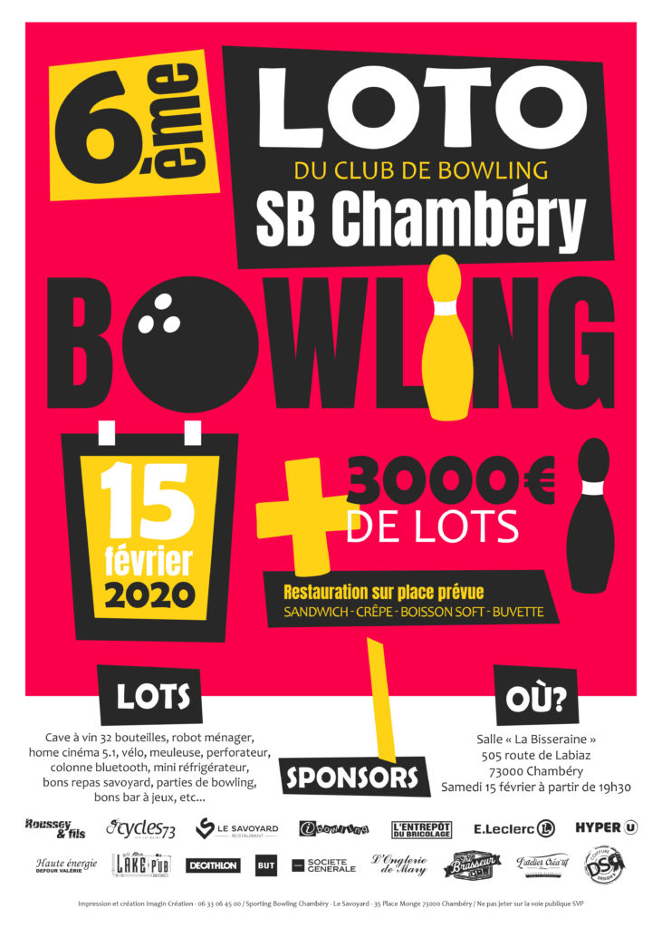 Loto Chambéry Février 2020 Sporting Bowl Chambéry Savoie